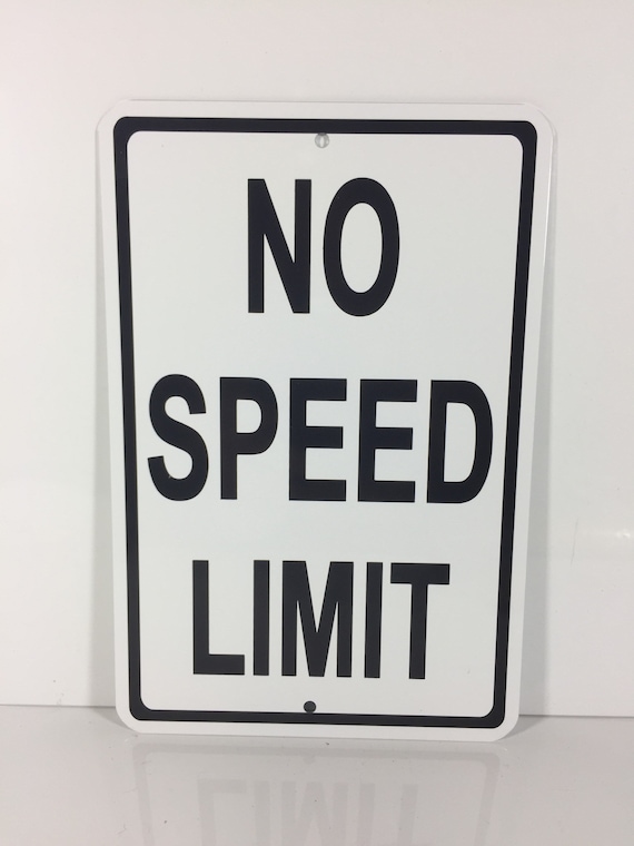 USAストリート看板　SPEED American Maximum Speed Limit 40 Mph Road Sign High-Res