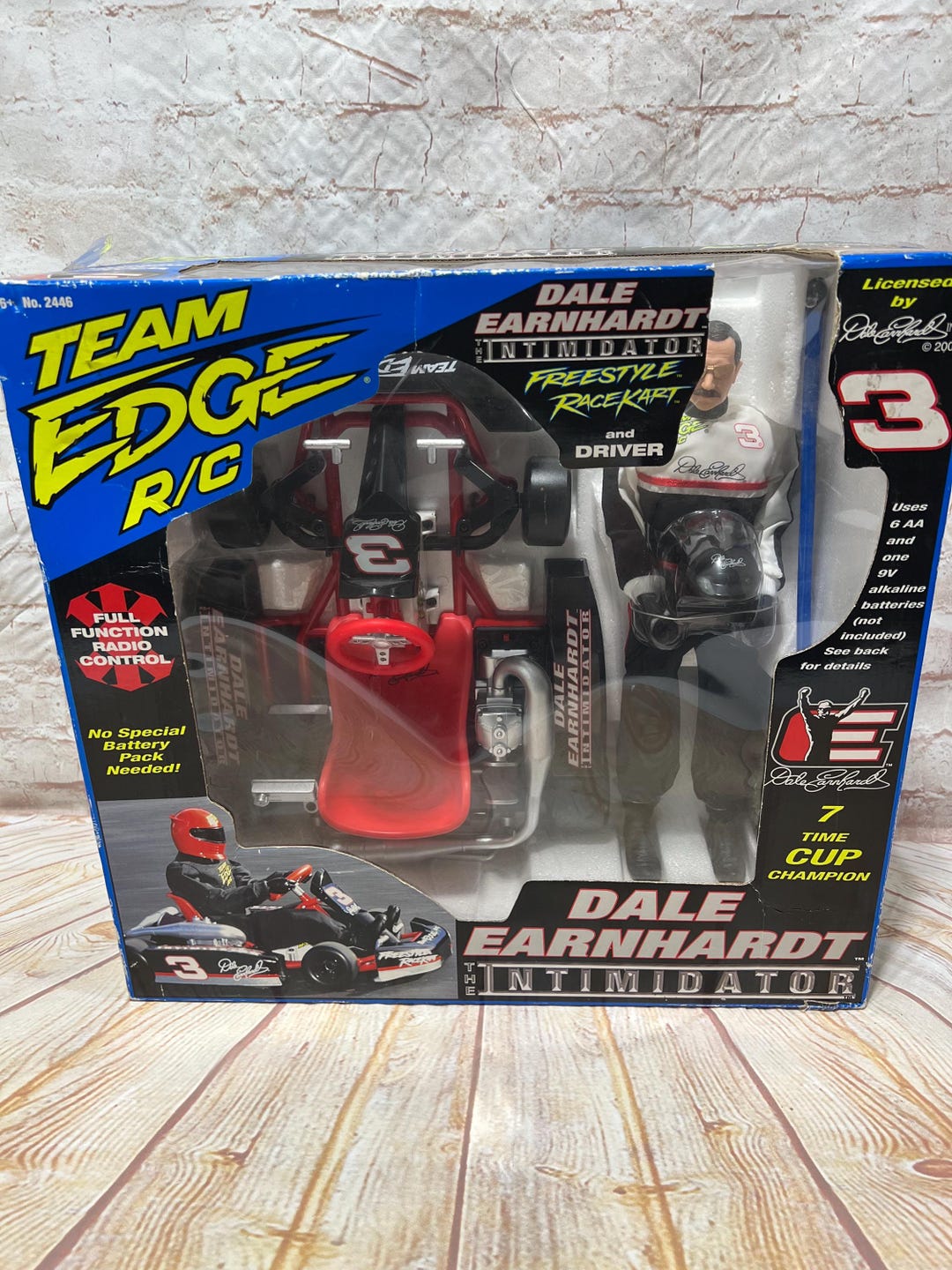 Vintage Dale Earnhardt Intimidator R/C Race Kart 2003 1:6 Scale