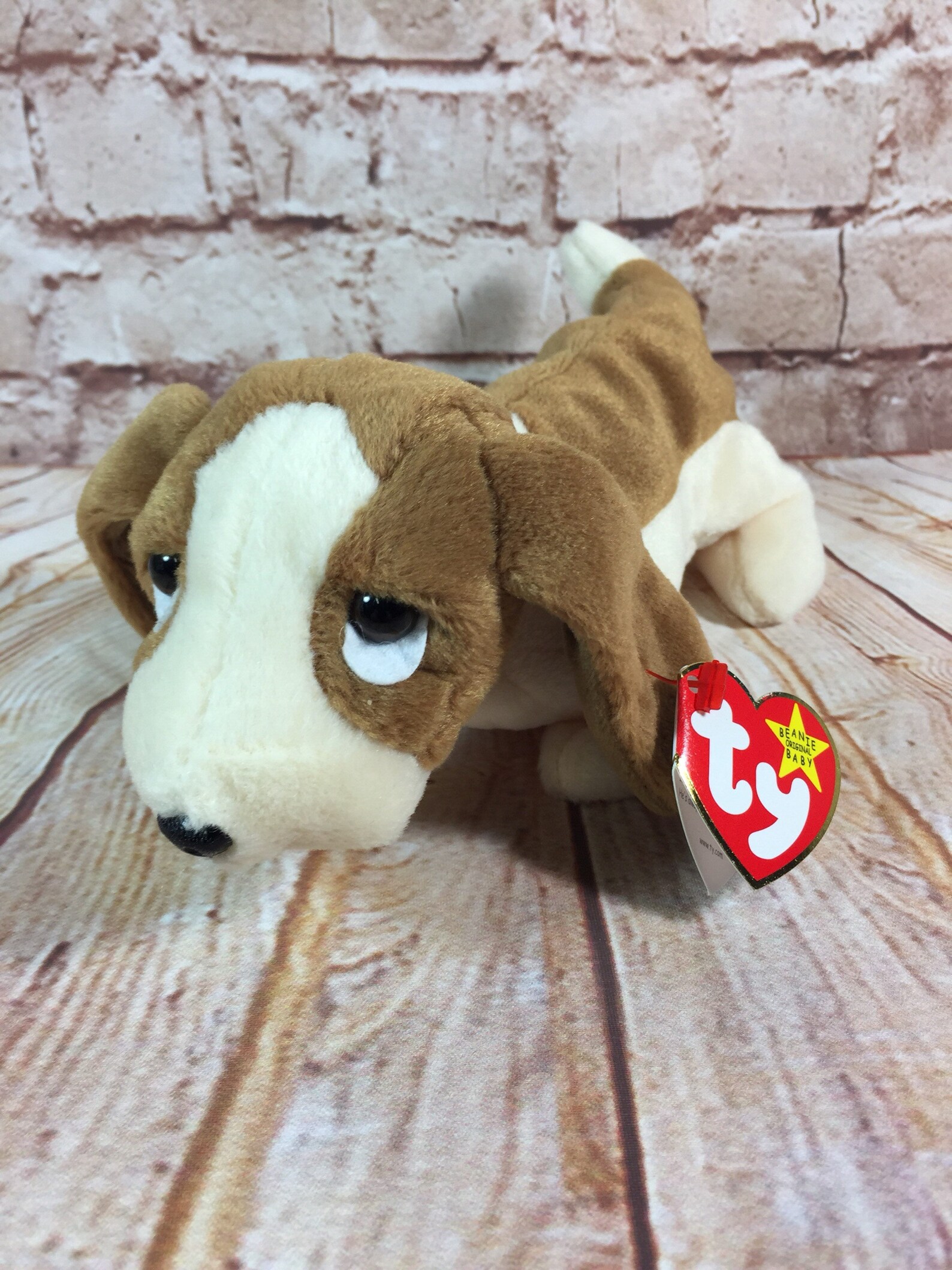 Vintage 1997 TY Tracker the Beagle Hound Dog Plush Stuffed Etsy