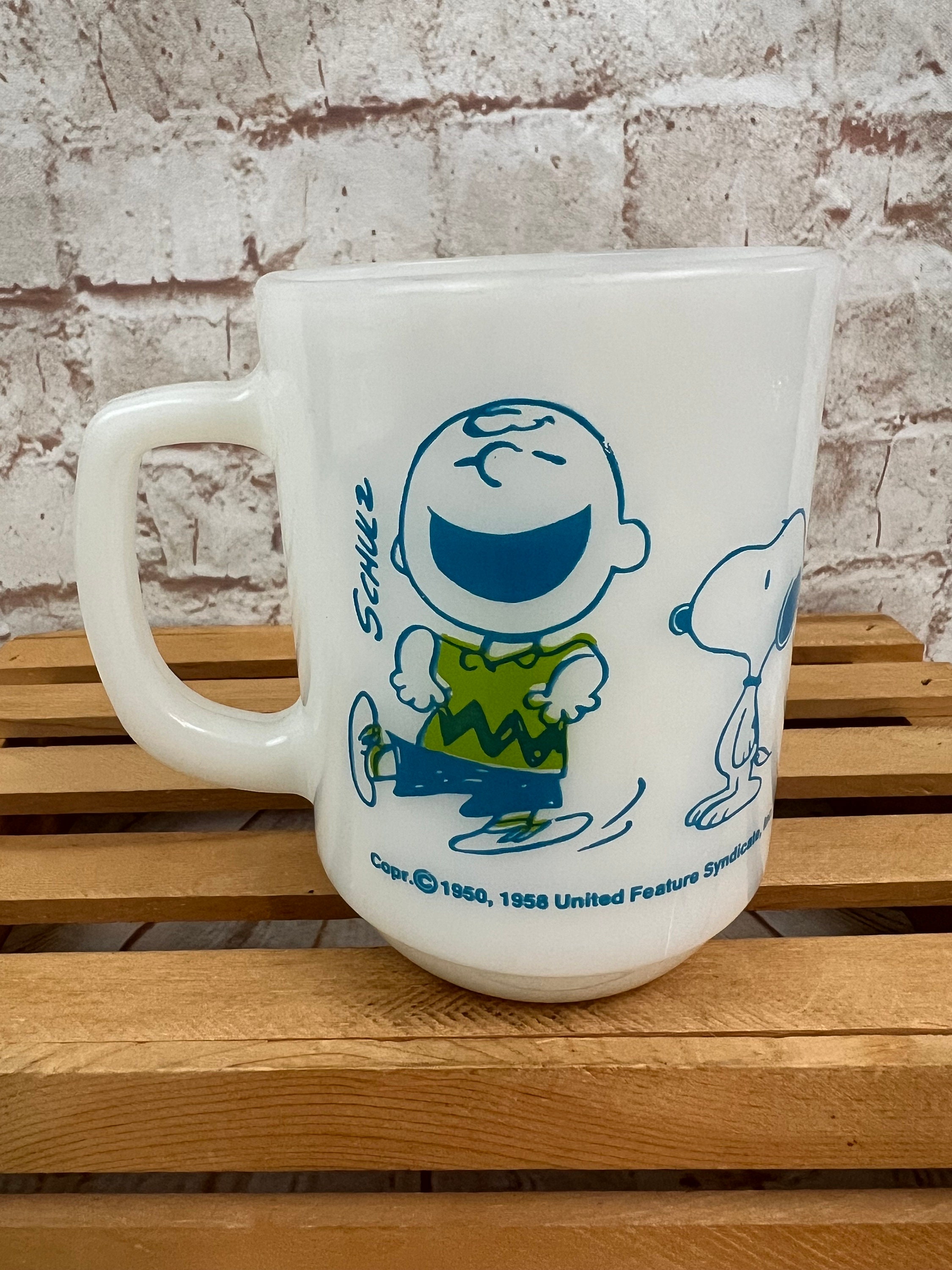Fire King Snoopy Mug 