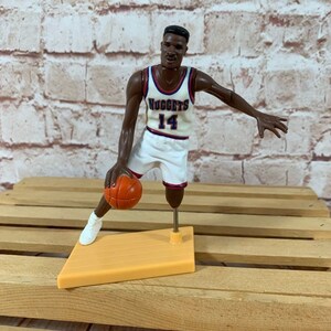 Vintage 1995 Starting Lineup Robert Pack NBA Basketball Denver Nuggets action figure by Kenner