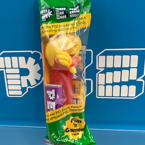 Vintage Original PEZ Blonde Girl PEZ Dispenser Mint in bag