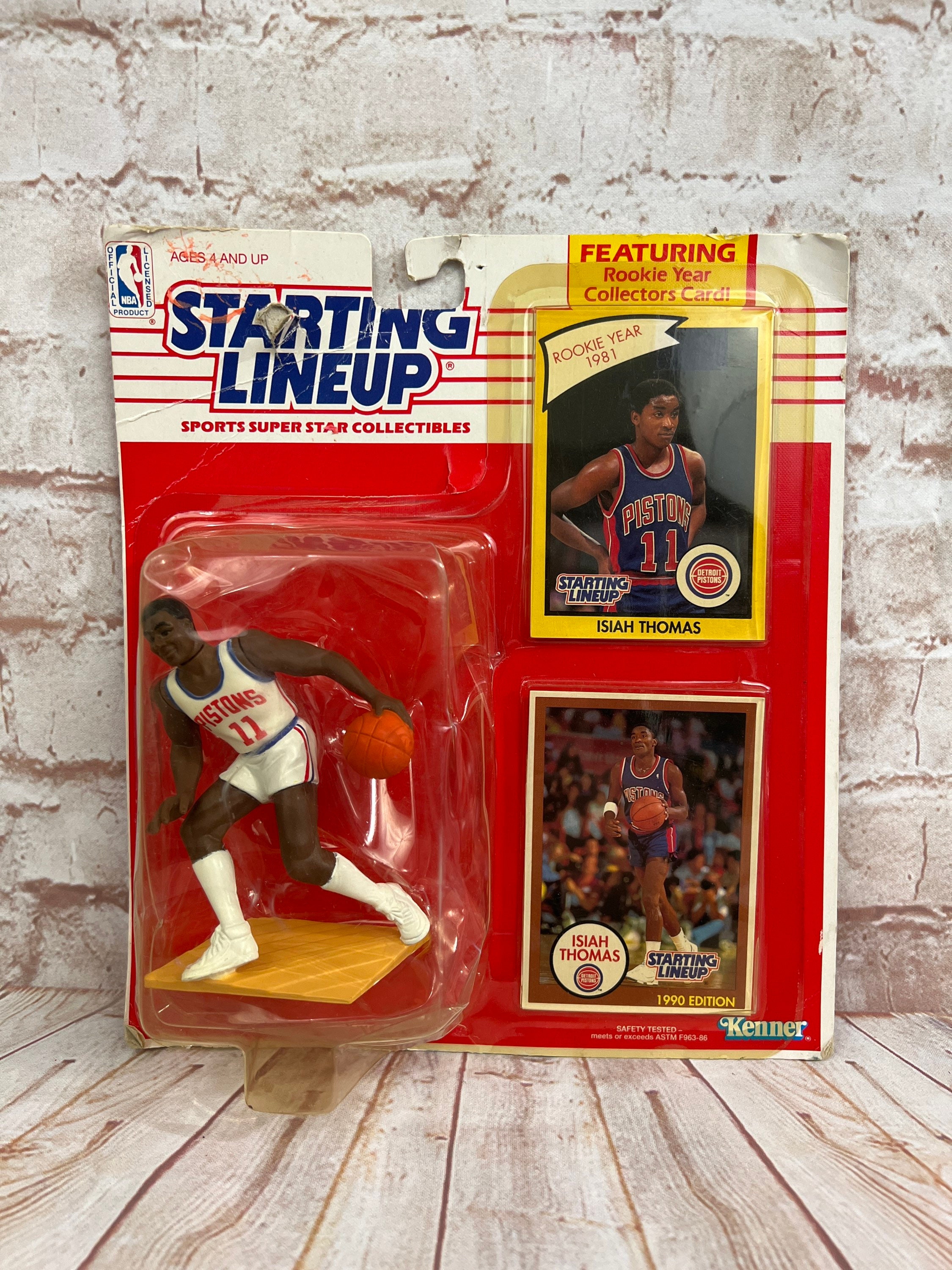 Vintage 1990 Starting Lineup Isiah Thomas NBA Basketball - Etsy
