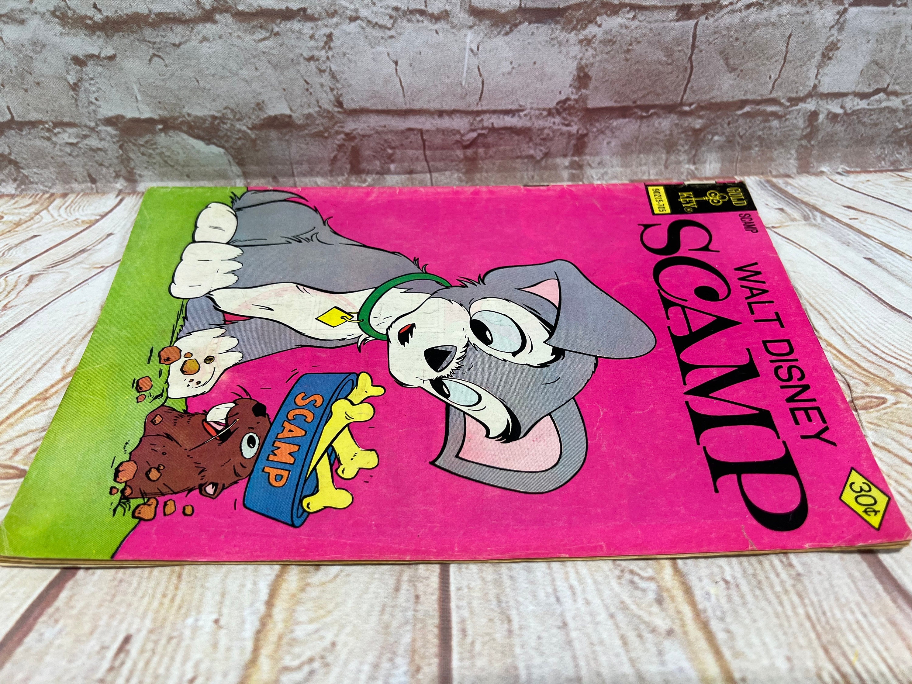 Vintage 1977 Walt Disney Scamp Gold Key Comic Book No. 35 May ‘77 - Etsy