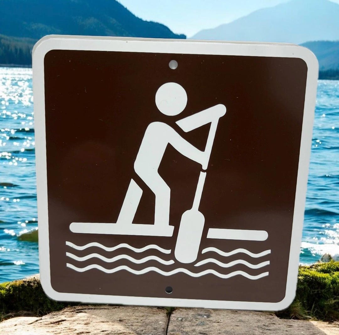 Sup Sign Standup Paddleboarding Metal Sign: SUP Board Decor - Etsy