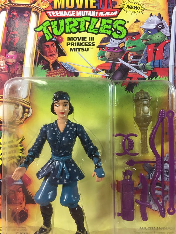 1992 Teenage Mutant Ninja Turtles TMNT Movie III WALKER Action Figure MOC