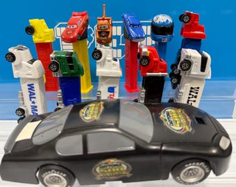 Vintage PEZ Truck Red Blue Pez Candy Dispenser - Etsy