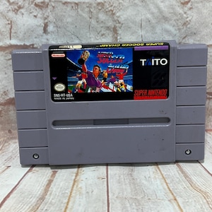 Vintage 1991 Super Nintendo SNES Super Soccer Champ Video Game Cartridge Authentic OEM