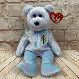 Ty Issy Bear Plush Stuffed Animal Beanie Babies 8” Four Seasons Hotel Bear