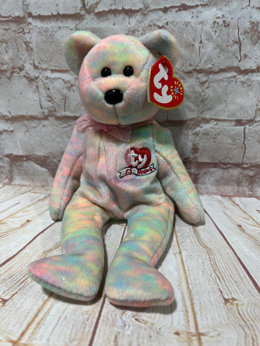 Ty Celebrate 15 anni Orso Peluche Peluche Beanie Babies 8