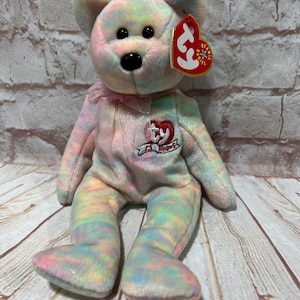 Ty Celebrate 15 years Bear Plush Stuffed Animal Beanie Babies 8”