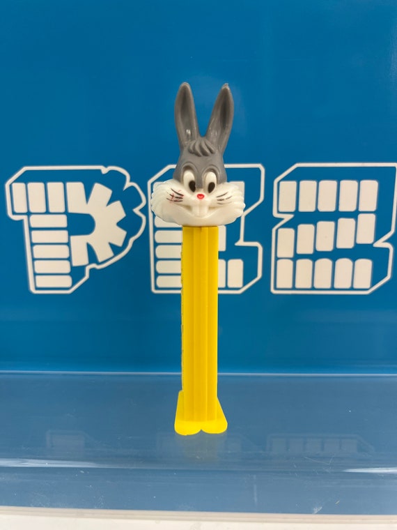 Vintage Bugs Bunny PEZ Dispenser 3.9 Thin Foot Stem Looney