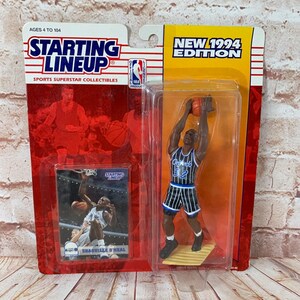 2 Orlando Magic Shaq Shaquille O'Neal NBA Basketball Action Figures Kenner