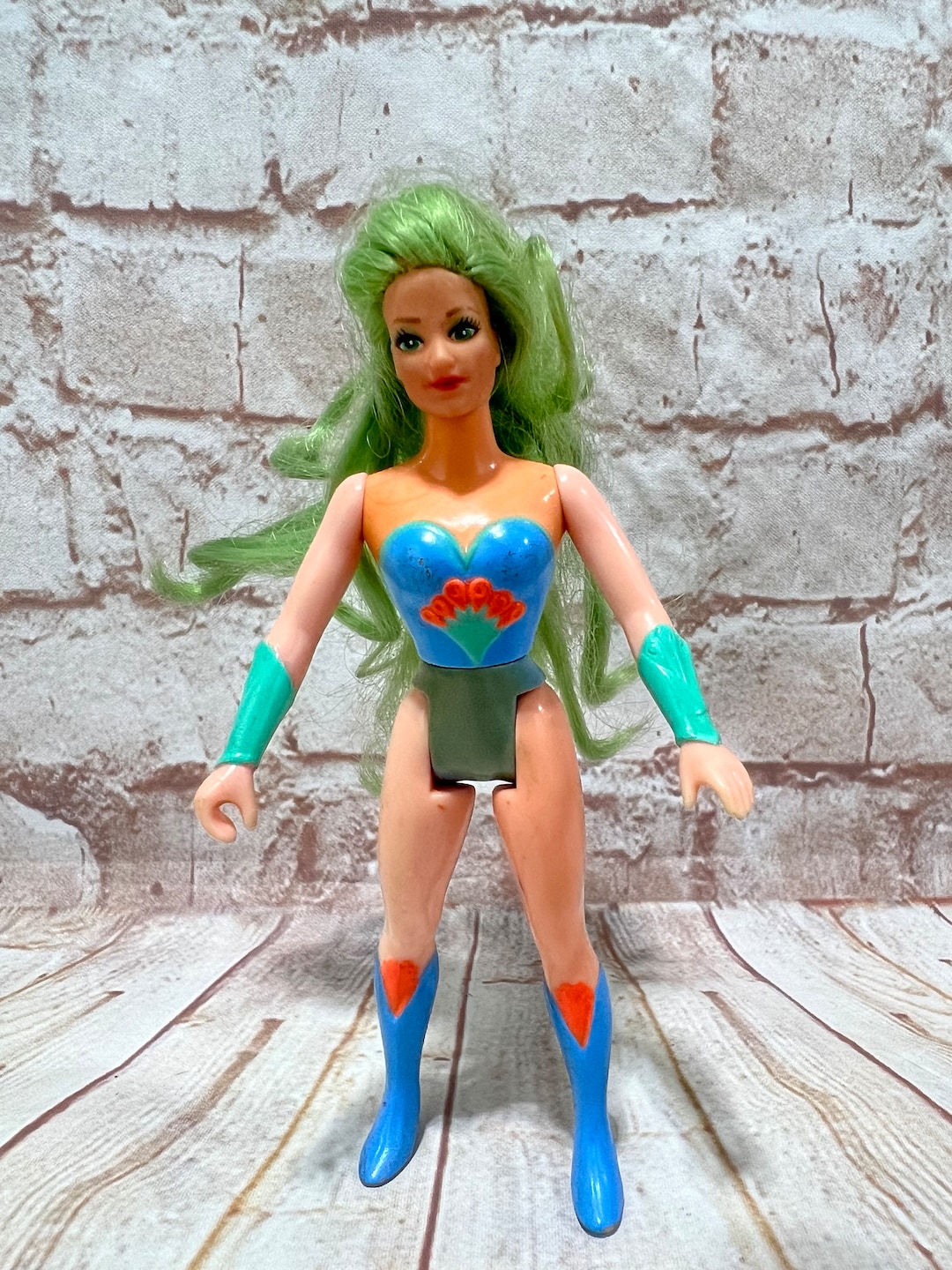 Vintage 1985 She-ra Princess of Power Peekablue Action Figure by