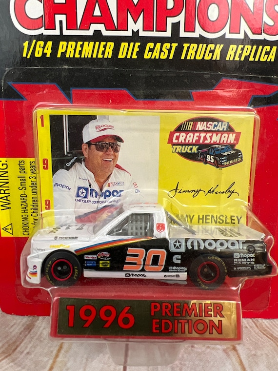 Vintage 1996 Racing Champions JIMMY HENSLEY #30 Mopar Dodge