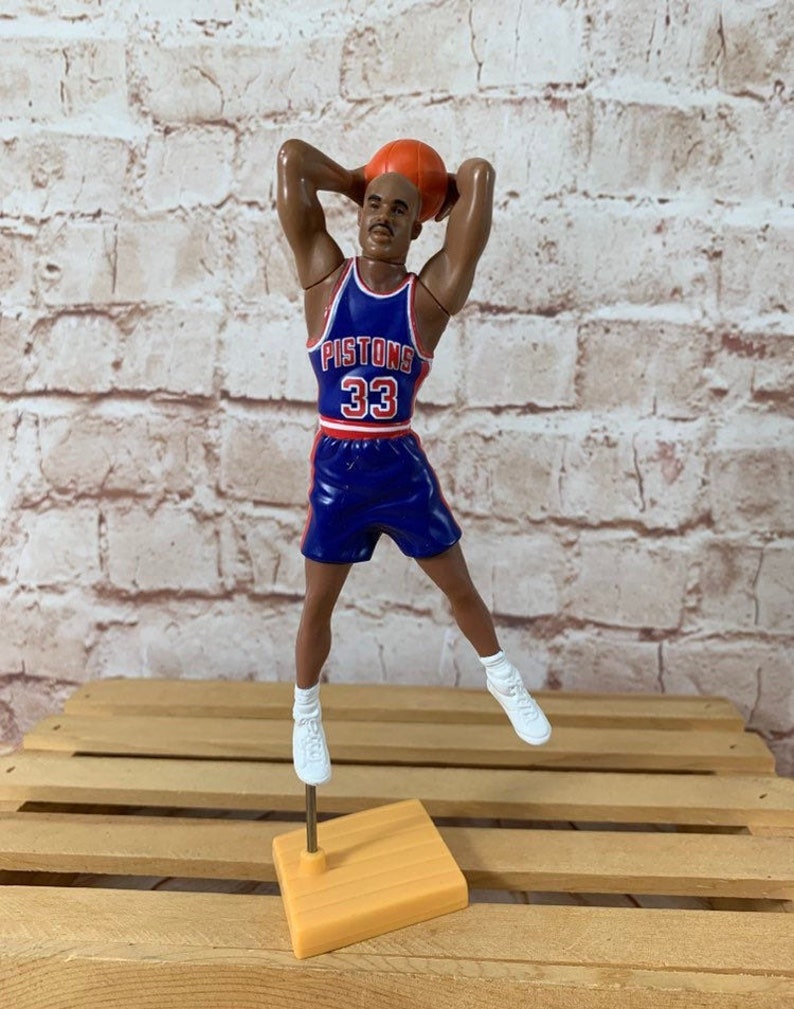 1998 STARTING LINEUP NBA Grant HILL Detroit Pistons Basketball Kenner Slu