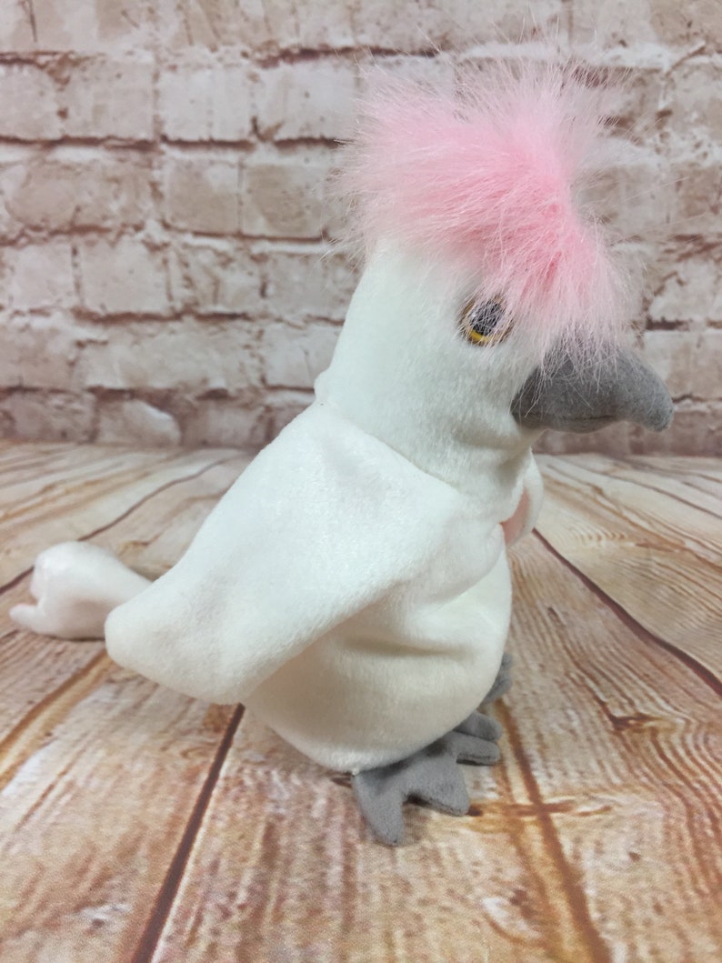 Vintage 1997 TY Kuku the Cockatoo Bird Plush Stuffed Animal - Etsy