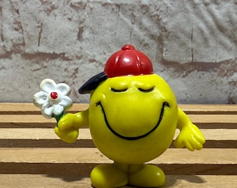 Vintage 1986 Mr. Men Miniature PVC Figurine: West Germany Schleich Toy