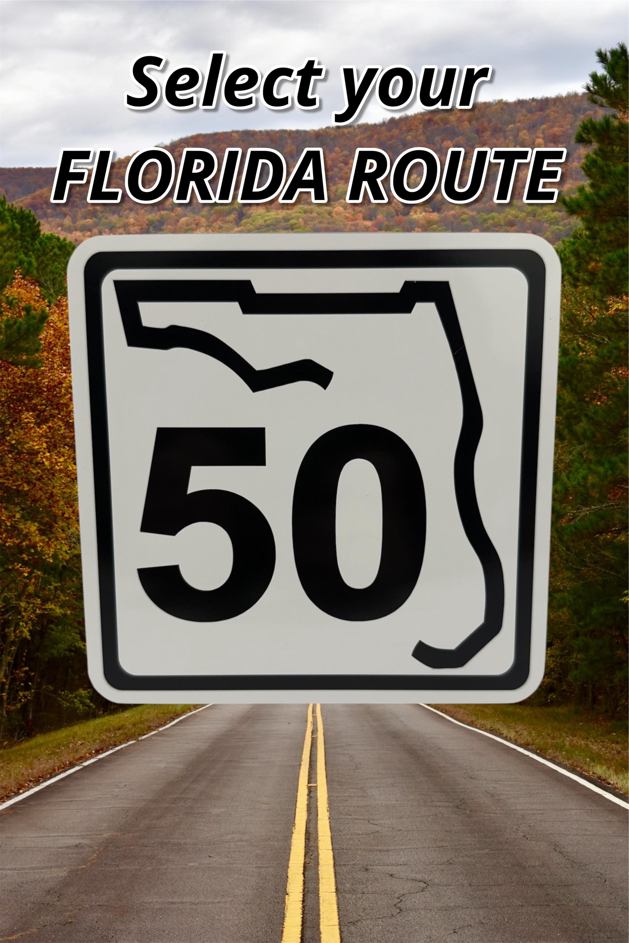 Fl Sign Welcome To Florida Road Signs