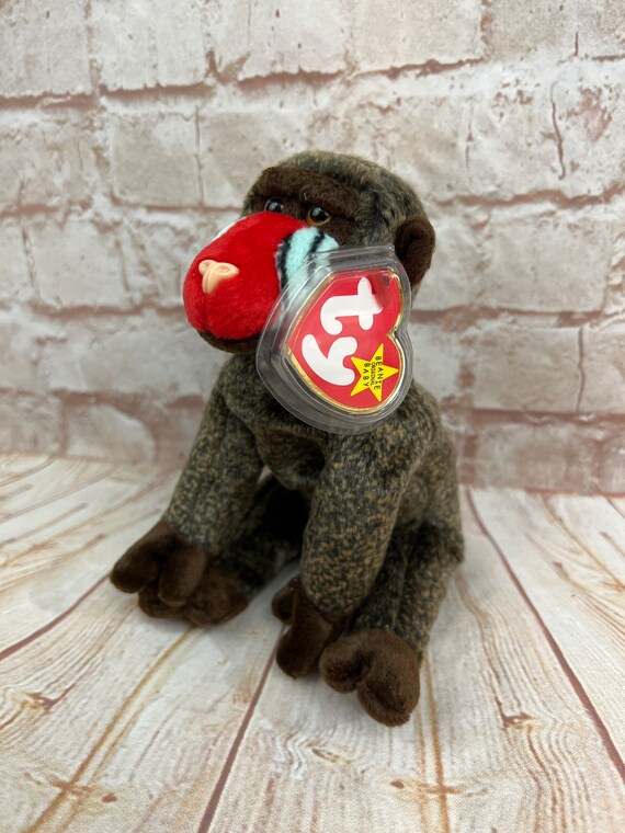 Baboon beanie baby value hot sale