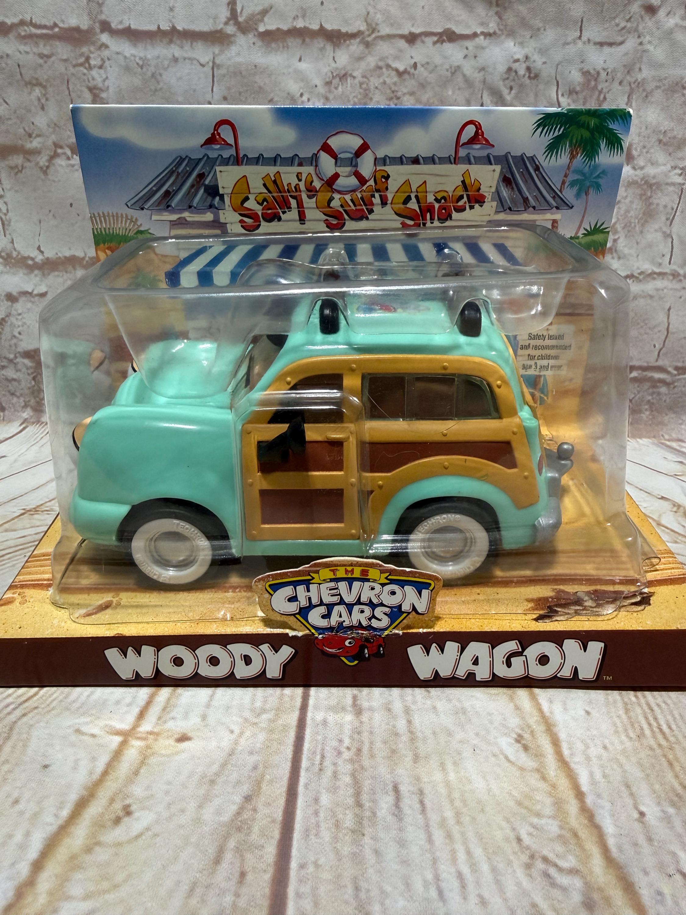Vintage the Chevron Cars Woody Wagon Collectors Toy Car Vehicle
