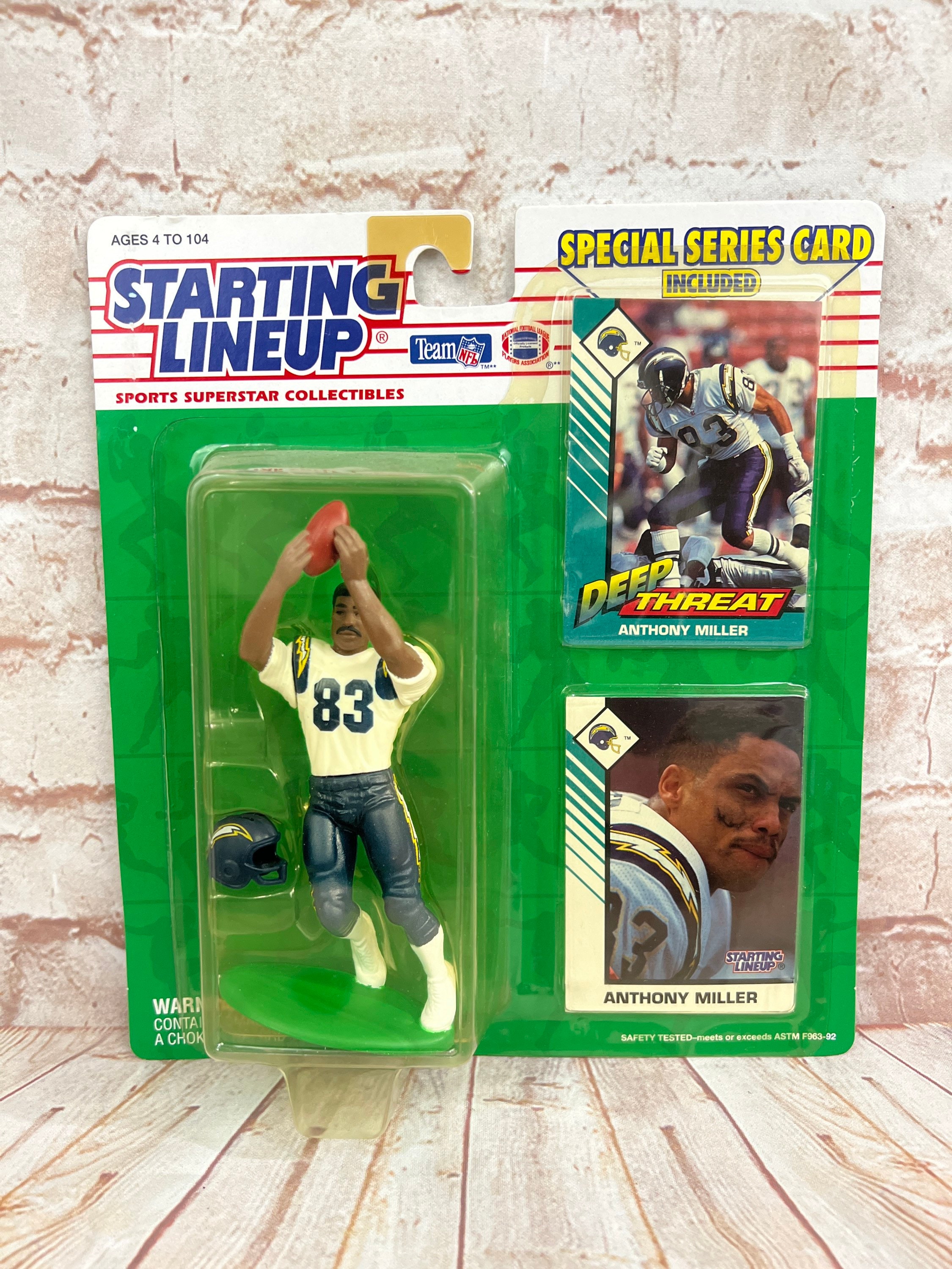 Vintage 1993 Starting Lineup Anthony Miller NFL Football San