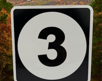Custom New Jersey State Route Sign: Personalized Metal Road Sign