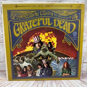 Vintage 1967 The Grateful Dead “The Grateful Dead” Lp Album Vinyl Record Stereo WS-1689 Warner Bros 1979 Reissue