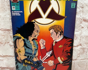 Vintage 1993 Star Trek Comic Book #48: Kirk vs Klingon Klaa