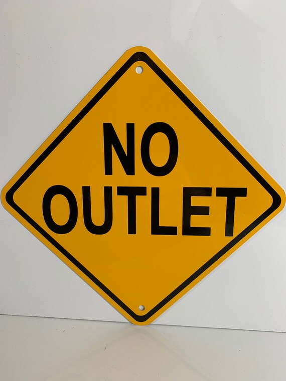 USAストリート看板　NO OUTLET USAストリート看板 NO OUTLET（人気商品の USAストリート看板 NO