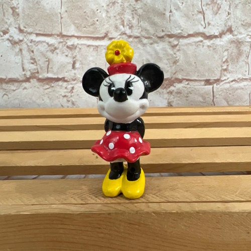 Applause Minnie Mouse Red Dress Disney Pixar Toy Figure Etsy