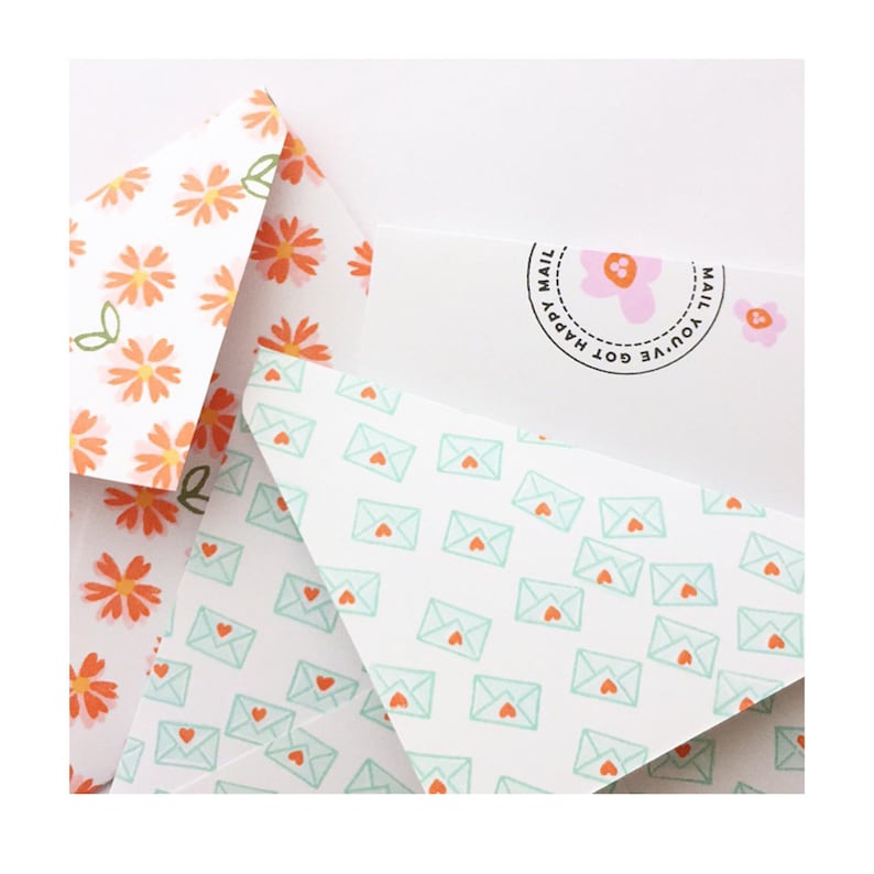 Happy Mail Year 3 Stamp Set by Right at Home Shop
