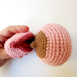 Crochet Latch Nursing Model: Tongue-Tie Breastfeeding Aid