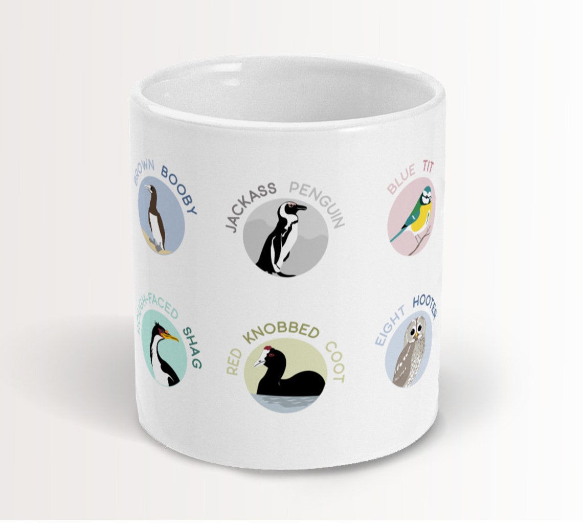 Innuendo Bird Names Mug Funny Rude Mug for Birdwatchers Etsy