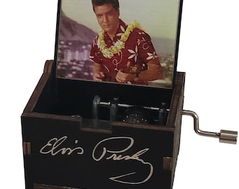 Elvis Presley Black Mini Music Box - Movie Star