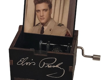 Elvis Presley Black Mini Music Box - Patriot
