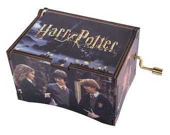 Harry Potter Music Box, "Hedwig's Theme", Hand Crank Music Box