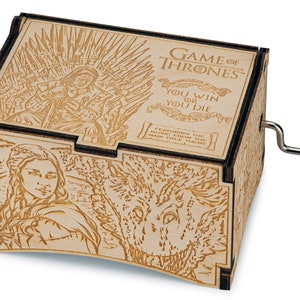 Game of Thrones Music Box with the Main Title Theme Song