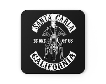 Lost Boys Be One Of Us corkwood coaster set/ Lost Boys fans/ Lost Boys gifts/ Movie gifts