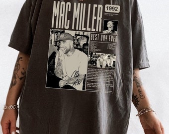 Vintage Mac Millers Shirt,Mac Millers Pack Of Cigarettes Shirt, Self Care Shirt, Swimming Shirt,Mac Fan Gift, Vintage Rap Tee