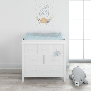 Kendall dresser and topper set top