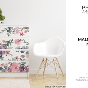 Malm Decals Template | Digital Malm Decals Template | Photoshop Malm Template | Custom Malm Mockup Digital Malm Stickers Template |