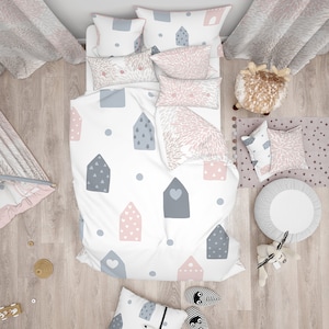 Kids Room & Bedding Mockup Set | Photoshop Kids Bedding Mockups | Custom Kids Bedding Set | Children Beddings | Teepee Mockup |