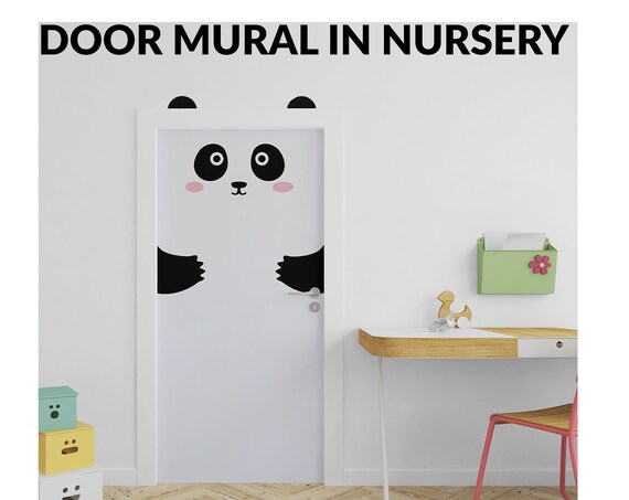 Door Murals In Kids Room Mockup Door Murals