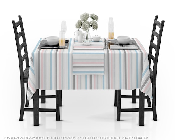 Download Table Linens Mockup Tablecloth Mockup Table Textile Free Psd Mockups Brochure