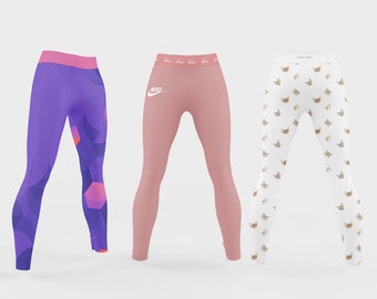 Ladies Tights | Women's Tights Mockup | Photoshop Ladies Tights | Custom Women's Tights | Training Tights |