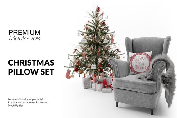 Christmas Throw Pillow Mockup Set Christmas Pillow Mockups Christmas Throw Pillow Mockup Set Christmas Pillow Mockups