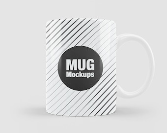 Mug Mockups | Cup Mockups | PSD Mug | Blank Mug | Blank PSD | Mockup