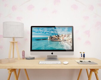 Apple IMac New 2017 27'' Mockups | Apple IMac New 2017 27'' Mockup | Custom Apple IMac 27''New 2017 | Photoshop Apple IMac 27'' New 2017
