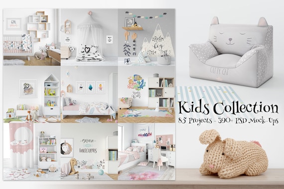Nursery Mockup Bundle Nursery Wall Frames Mockups